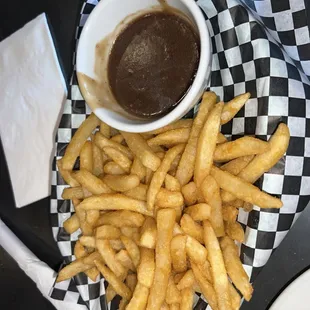 Fries and gravy
