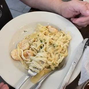 Seafood Alfredo