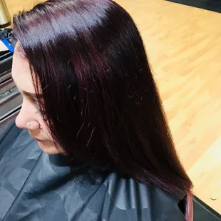 Cherry cola colour by Mariah