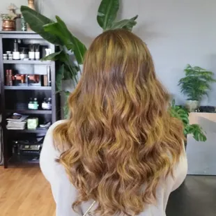 Balayage highlights