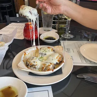 Incredible stuffed mushrooms!