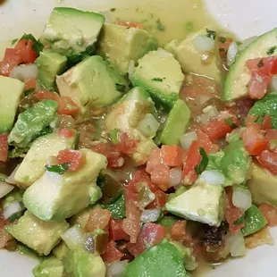 Funky guacamole!!! Delicious!