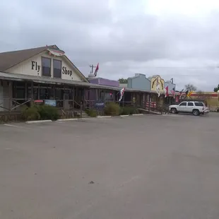 Sergio's Tacos - small storefront painted purple. Excellent breakfast tacos.