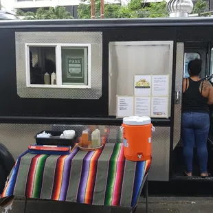 interior, sushi and sashimi