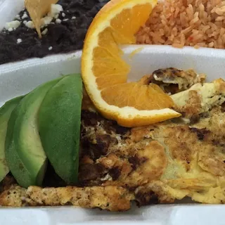 Chorizo Omelette Breakfast