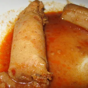 Tamales (after we'd ravaged them)