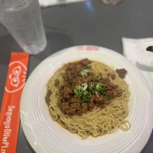 Wonton Glass Noodle Soup