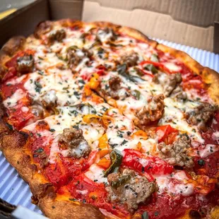 Sweet Fennel Sausage Pizza