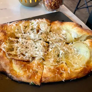 Fennel and Potato Pizzas