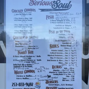 Menu 11/21