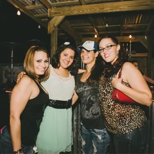 a group of friends posing for a picture