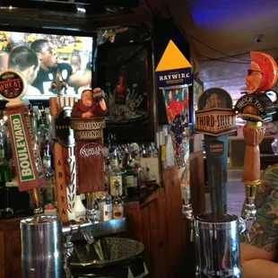 Premium draft beers