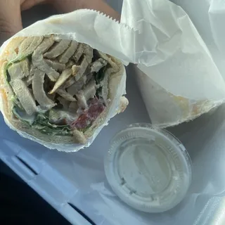 #16 Chicken Pita Wrap