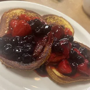 Cinnamon Berry French Toast