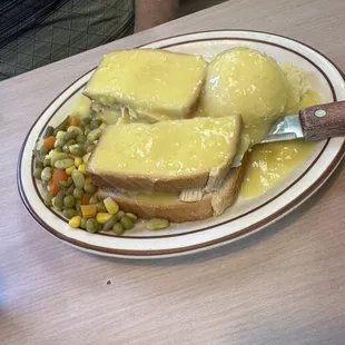 Hot Turkey sandwich