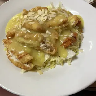 Almond Boneless Chicken