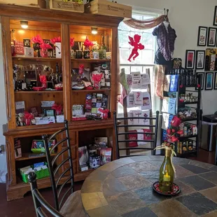 Inside the tasting room