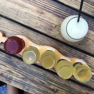 Cider flight