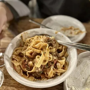 Tagliatelle ragu