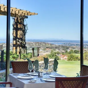 Amazing views while dining!