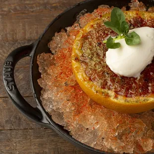 Items from the Serrano Vista Cafe menu. Please note, we have opened with a reduced menu. Check our website for info.