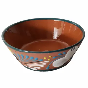 Plato de barro Serranos Artesanias Mexicanas Stockton California