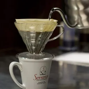 Custom Pour Over at our Drip Bar