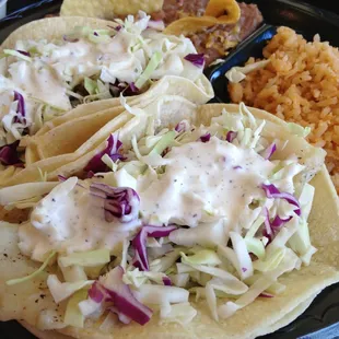 Chicken Soft Tacos