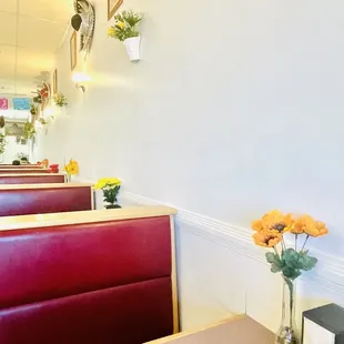 the dining area