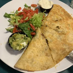 Carne Asada quesadilla that wasn't carne asada