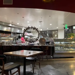 sushi and sashimi, interior