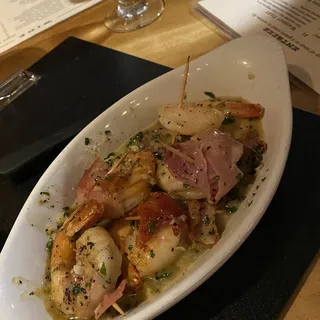 Prosciutto Wrapped Shrimp