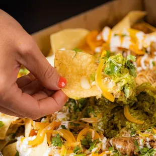 Happy Hour Box Nachos