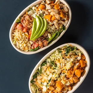 Hot Honey Chicken and SERV Cobb