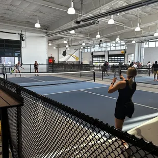 Pickleball court