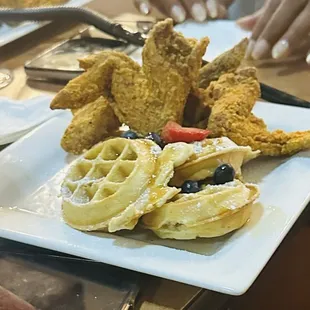 Chicken &amp; waffles