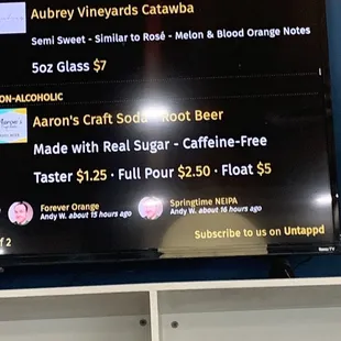 This is cool! See a soda not sure of! Do a taster to see if u want the can or make it in float, Aaron's is a must to have