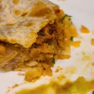 Grilled Chicken Fry Burrito Wrap