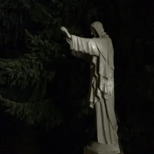 Beautiful night for Stations of The Cross