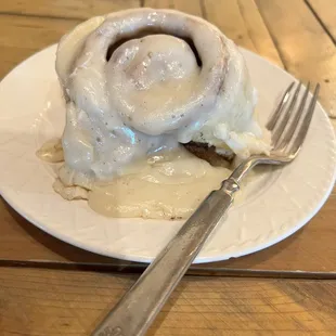 Cinnamon Roll, a must try! (made fresh in house)
