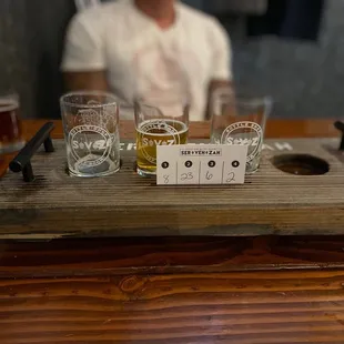 Beer flight