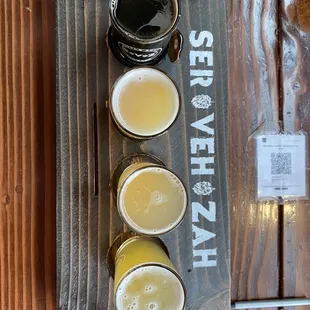 Beer flight
