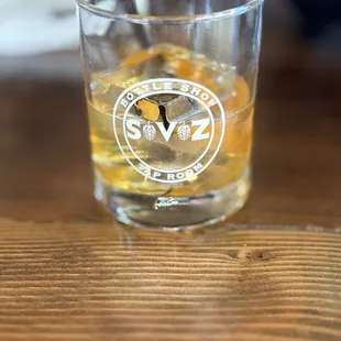 Premade old fashion, okay