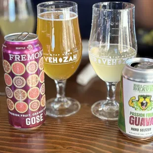 Beer 3 and a seltzer