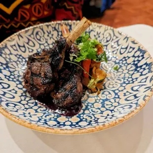 Grilled lamb chops