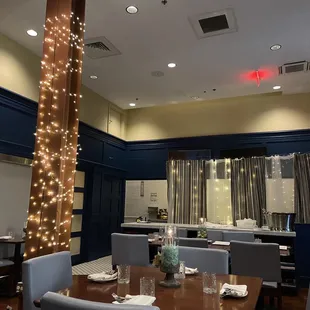 Decorations are modern and cool