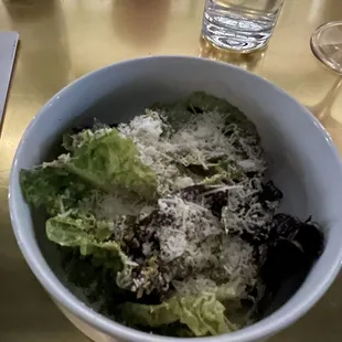 Split Caesar salad