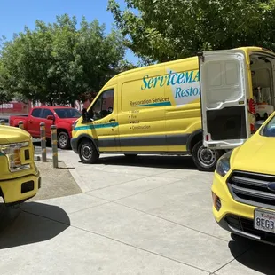 ServiceMaster vehicles