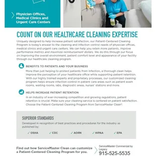 Urgent Care Cleaning Expert