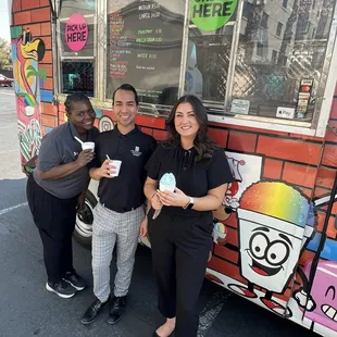 Our employees really enjoyed the shaved ice.